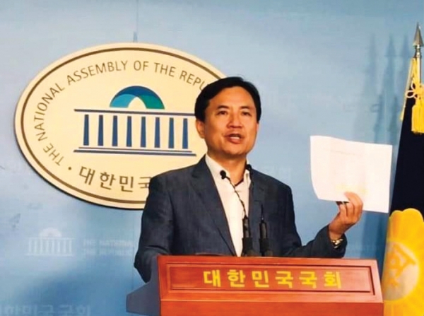 김진태 의원. 사진 제공=김진태 의원 페이스북