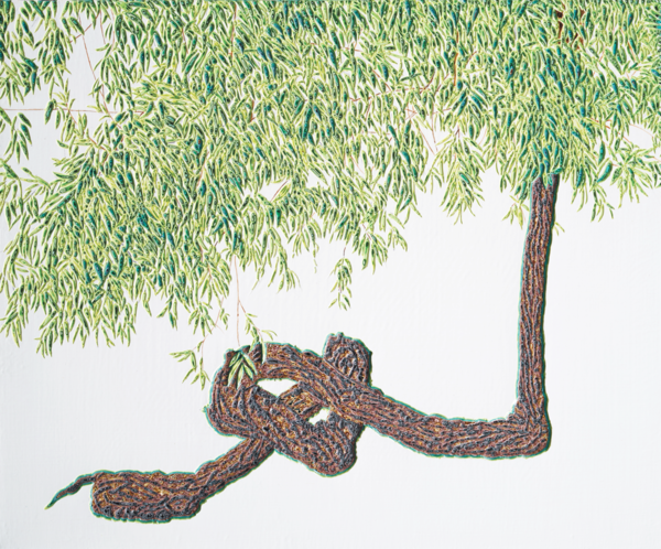 The WillowⅢ | Acrylic on Canvas, 2023년 | 45.7×53.3cm | 200만 원